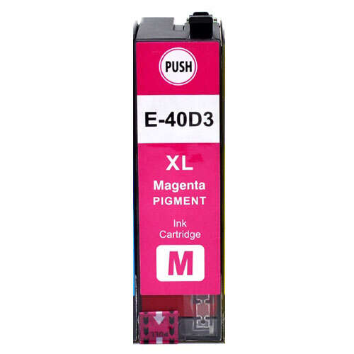 CARTUCHO TINTA PIGMENTADA EPSON COMPATIBLE T40D3 MAGENTA C13T40D340/C13T40C340 56ml.