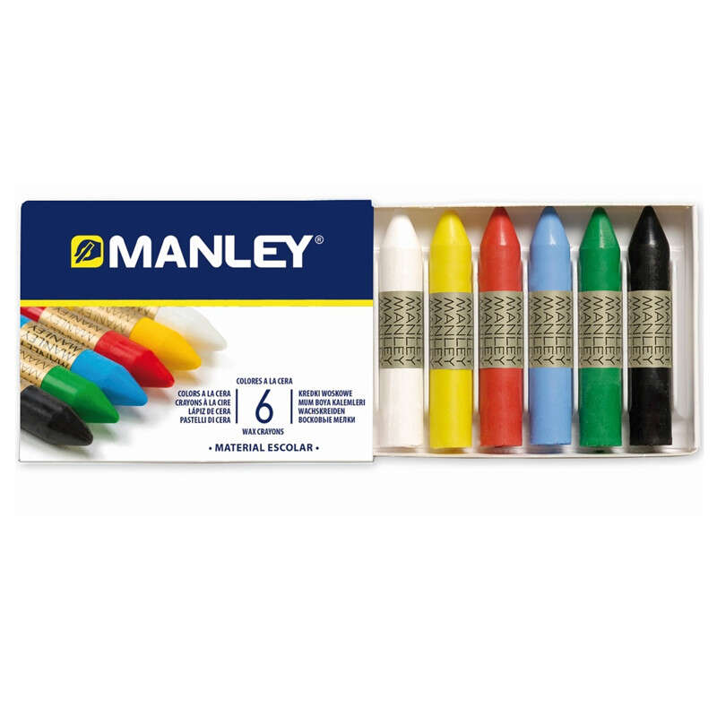 CERAS BLANDAS MANLEY 6 UNIDADES