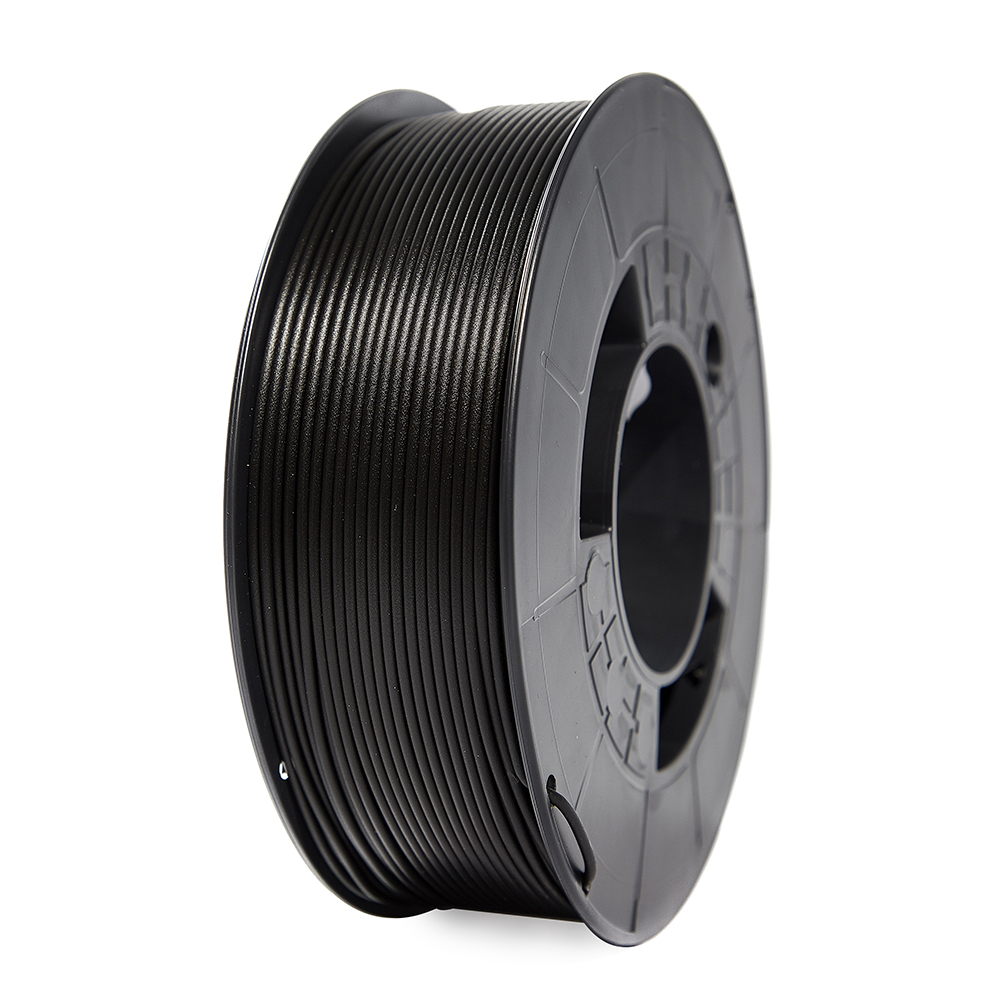 FILAMENTO 3D PLA NEGRO - DIAMETRO 1,75mm - BOBINA 1kg