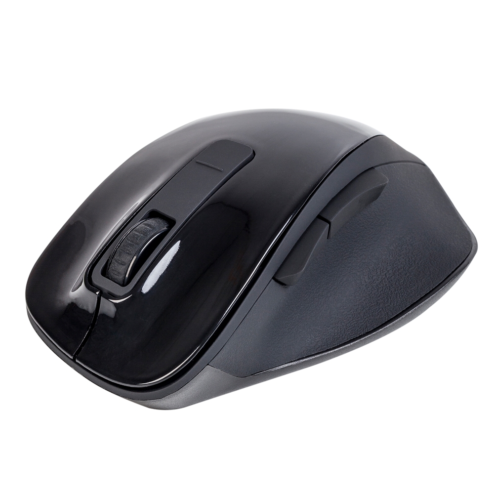 RATON INALAMBRICO NGS BOW NEGRO - 4 BOTONES - USB 1600DPI - USO DIESTRO