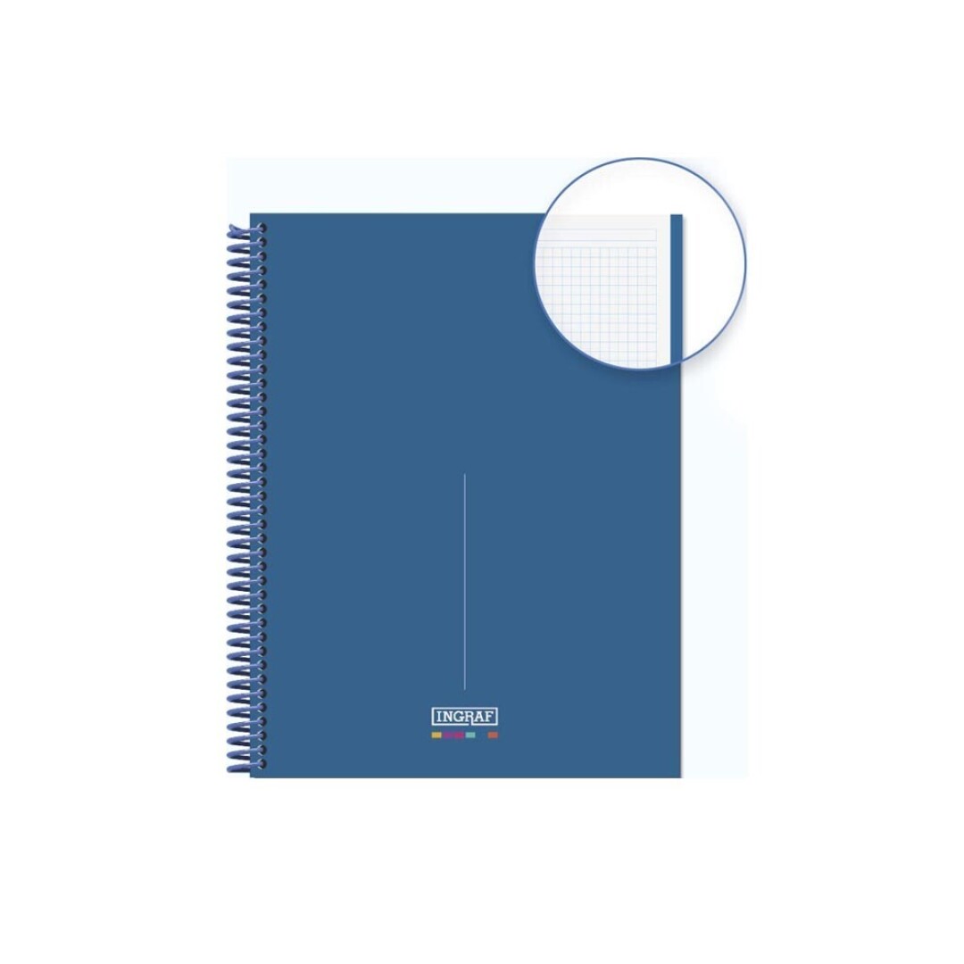 CUADERNO MEDITERRANEO A/4 80 HOJAS MICROPERFORADOSAINT TROPEZ INGRAF