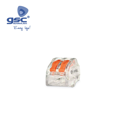 CONECTOR EMPALME RAPIDO 2 TOMAS GSC - 0.75/2.5mm