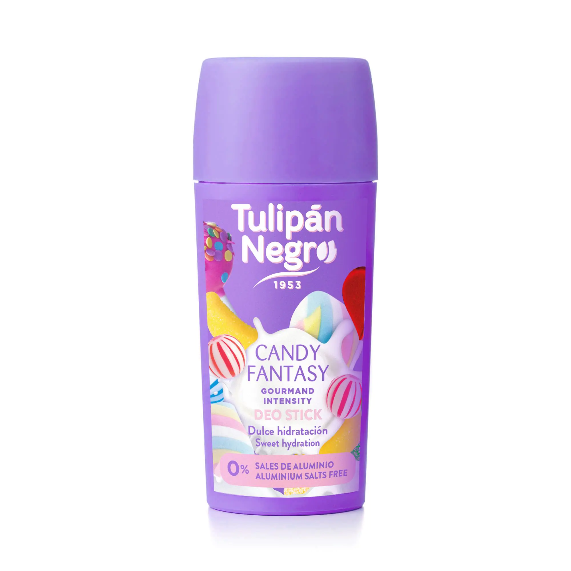 DESODORANTE EN BARRA DEO STICK TULIPAN NEGRO CANDY FANTASY