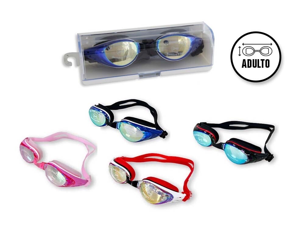 GAFAS DE NATACIÓN PARA ADULTO CON GOMA DE SILICONA BISMARK BEACH