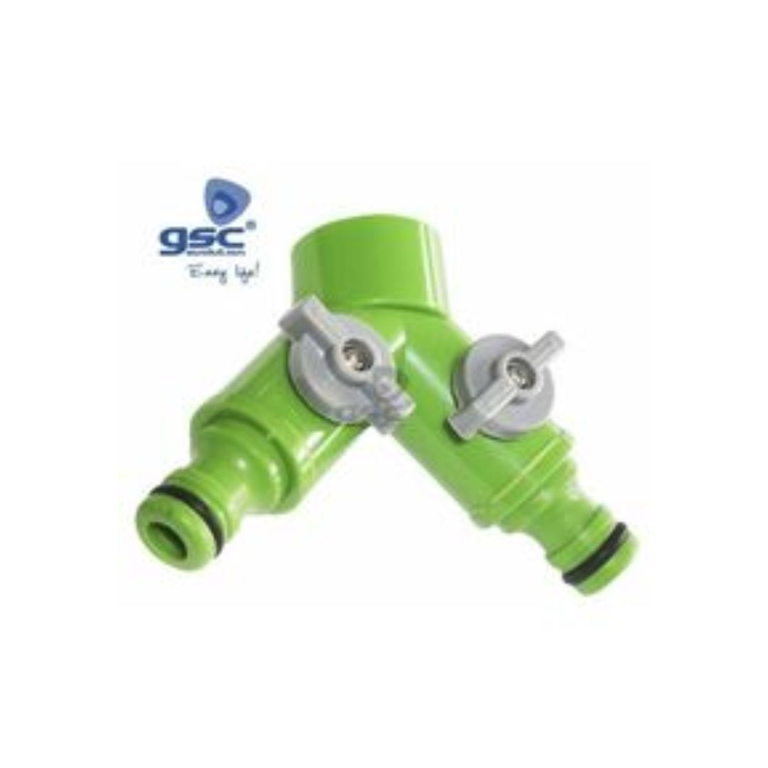 ADAPTADOR GRIFO 2 SALIDAS GSC EVOLUTION