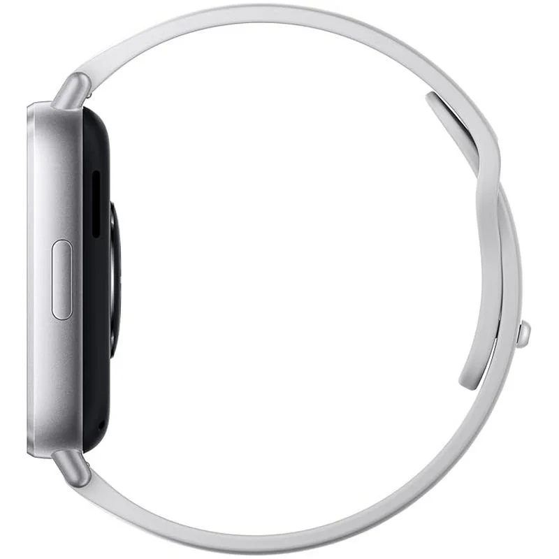 SMARTWACH XIAOMI REDMI WATCH 5 ACTIVE PLATA - GPS - FRECUENCIA CARDIACA - NOTIFICACIONES