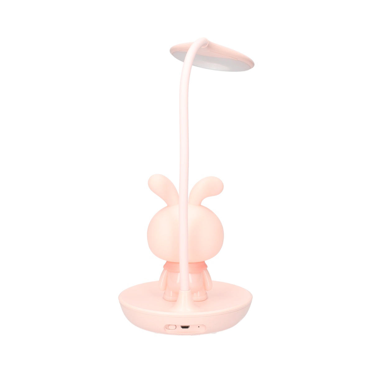 FLEXO LUZ NOCTURNA LED HOMEPLUSS CONEJITO ROSA 3W - 129x129x390mm