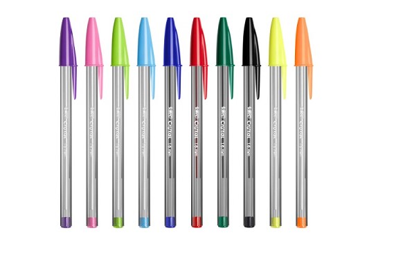 BLISTER 15 BOLIGRAFOS BIC CRISTAL MULTICOLOUR