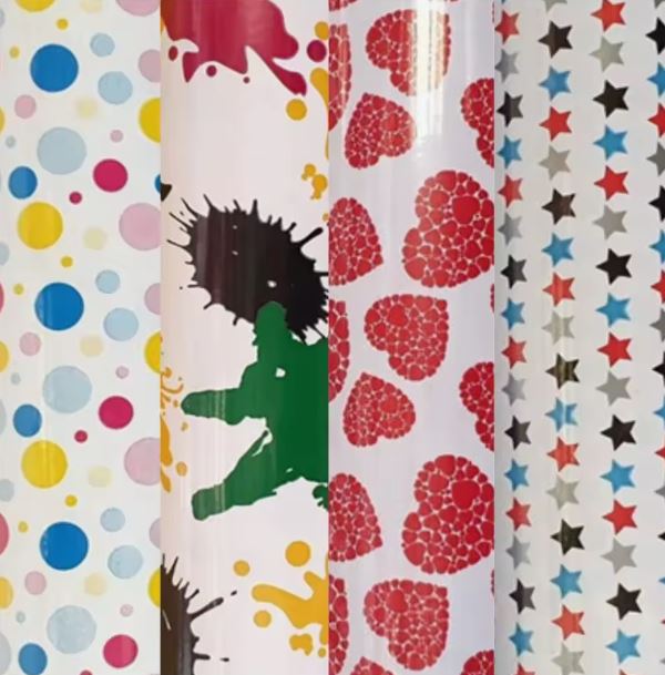 BOBINA PAPEL REGALO 62cm ENVOPAPEL - COLORES SURTIDOS A ELEGIR