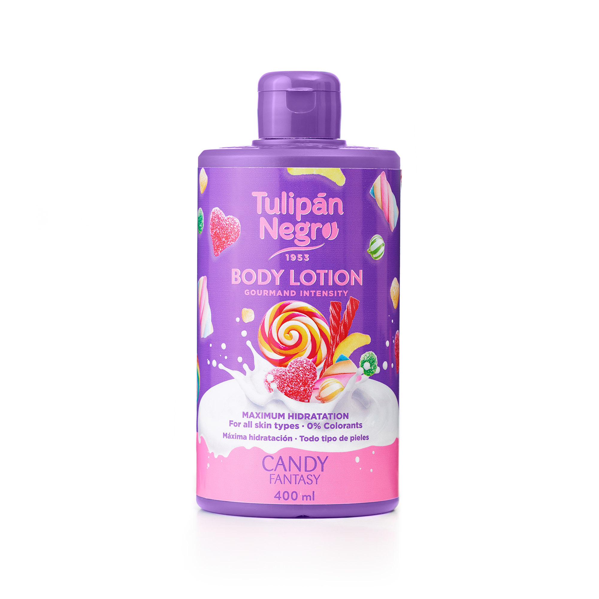 BODY LOTION TULIPAN NEGRO CANDY FANTASY 400ML