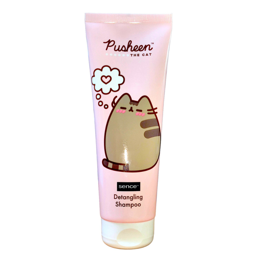 CHAMPU ANTIENRREDOS PUSHEEN THE CAT PINK AROMA CHICLE