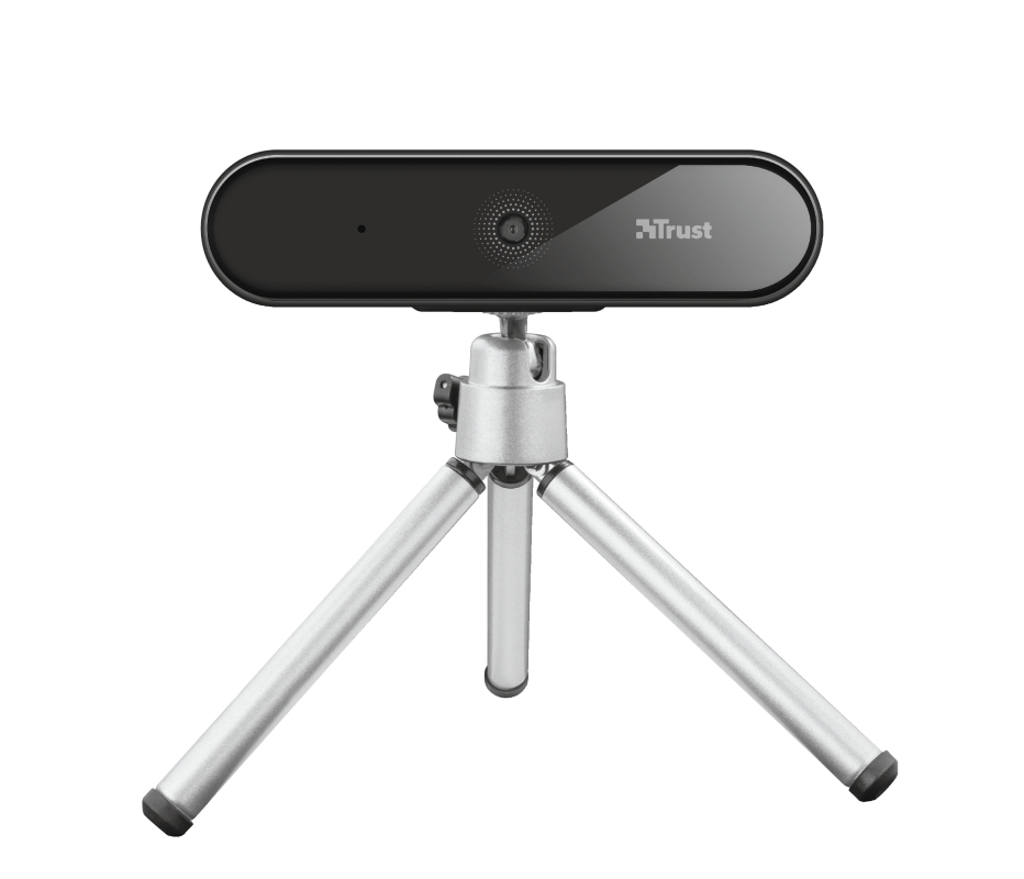 WEBCAM TRUST TYRO NEGRA - FULL HD 1080P - USB - ENFOQUE AUTOMATICO - ANGULO VISION 64º