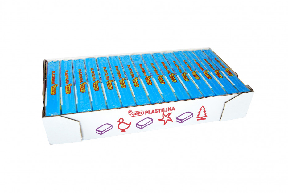 PLASTILINA MEDIANA JOVI AZUL CLARO ART71