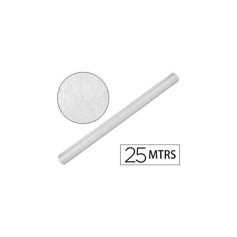 ROLLO PAPEL KRAFT BLANCO 70gr. 25 METROS FABRISA
