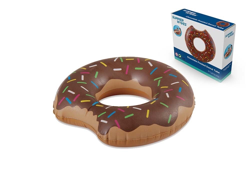 FLOTADOR CIRCULAR DONUT PVC 89CM DIAMETRO