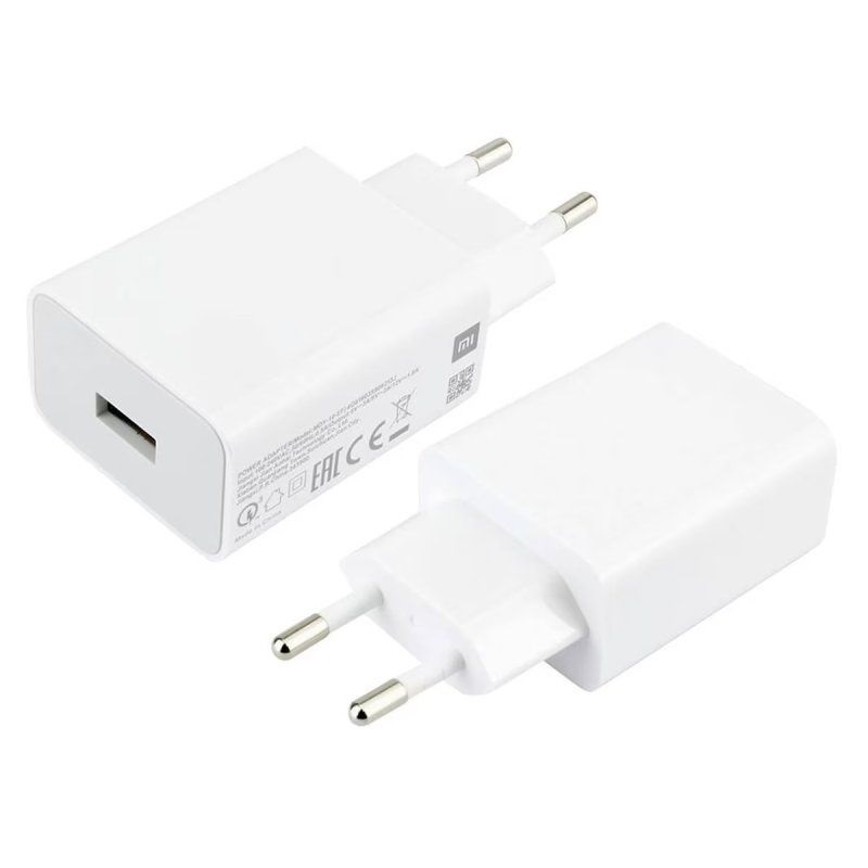 CARGADOR DE PARED UNIVERSAL XIAOMI 22.5W BLANCO - 1 x USB-A