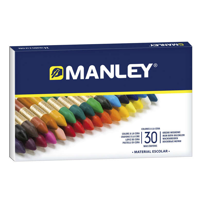 CERAS BLANDAS MANLEY 30 UNIDADES