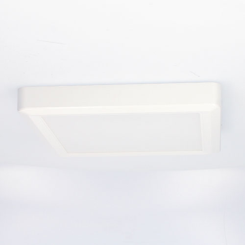 PLAFON SUPERFICIE DOWNLIGHT LED CUADRADO BLANCO VASAN GSC 18W LUZ BLANCA 6500K 1850 LUMENE
