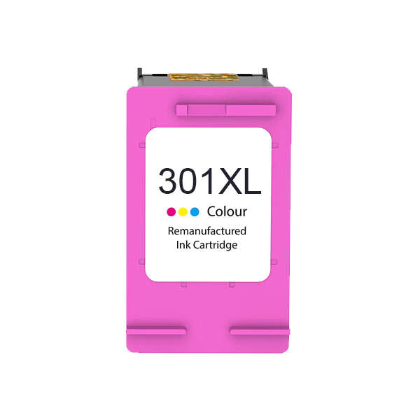CARTUCHO HP REMANUFACTURADO 301XL COLOR CH564EE 18ml.