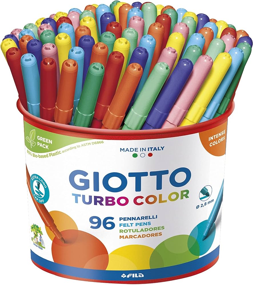 BOTE ROTULADOR GIOTTO 96 UNIDADES