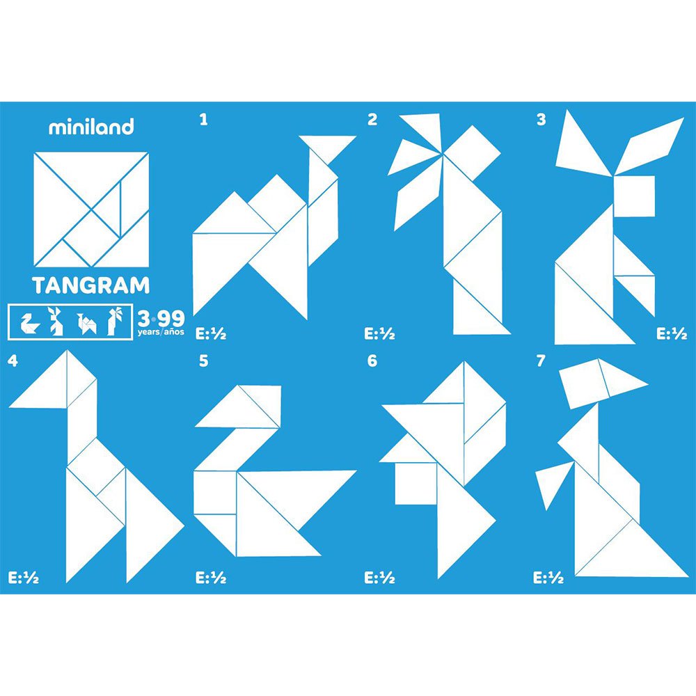 BOTE TANGRAM 12 SET MINILAND