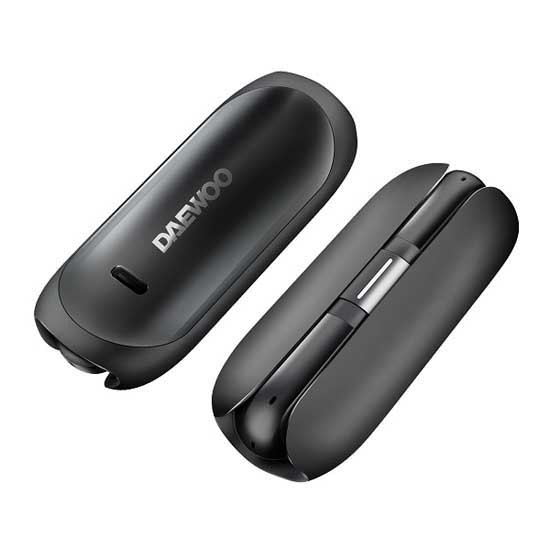 AURICULARES INALAMBRICOS DAEWOO JEWEL NEGROS - PROTECCION IPX4 - AUTONOMIA HASTA 24 HORAS