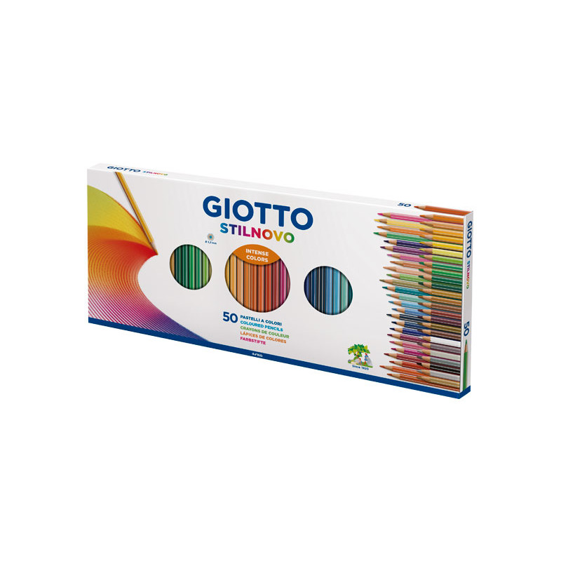 ESTUCHE LÁPICES GIOTTO STILNOVO 50 UNIDADES