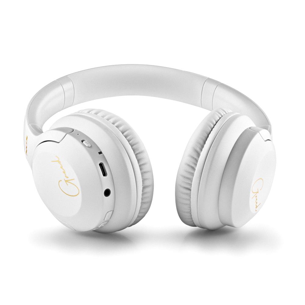 AURICULARES INALAMBRICOS DIADEMA NGS ARTICA GREED BLANCOS CON MICROFONO - BLUETOOTH 5.1