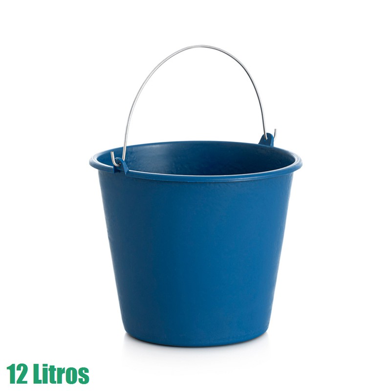 CUBO AZUL GOMA 12 LITROS