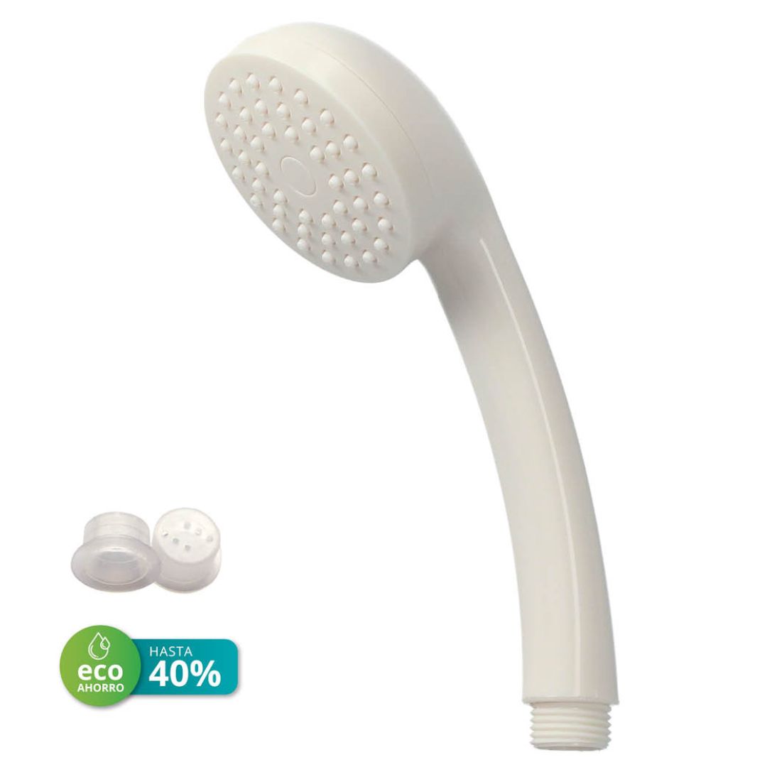 ALCACHOFA DE DUCHA ECO AHORRO Ø73MM SIMPLE BLANCO GSC EVOLUTION