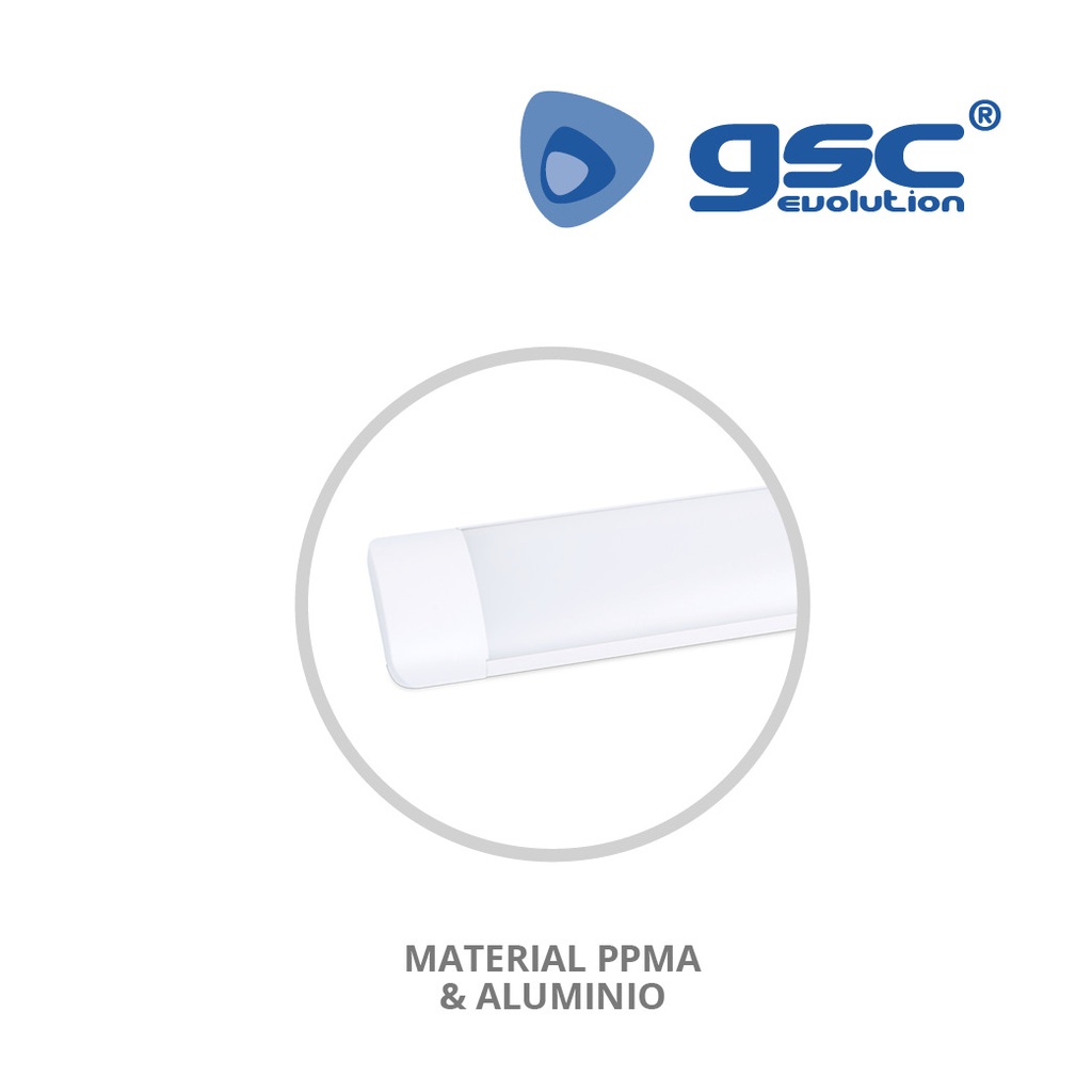 REGLETA LED KENGE GSC 120cm 48W LUZ BLANCA 6500K 5.200 LUMENES IP20
