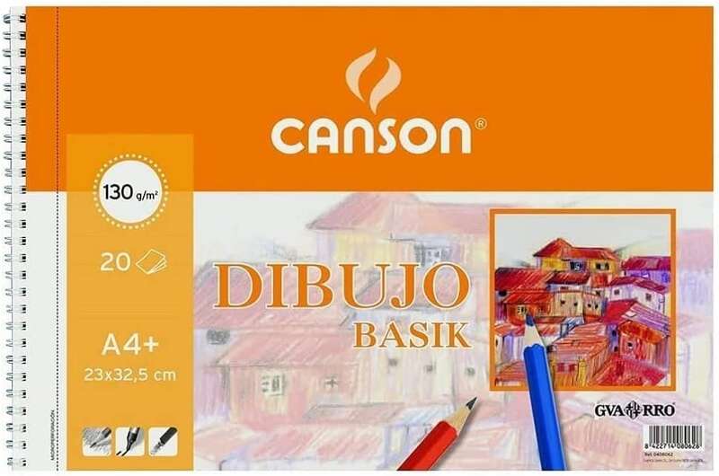 BLOC DIDUJO CANSON DASIK SIN RECUADRO 130gr. 23x32.5cm