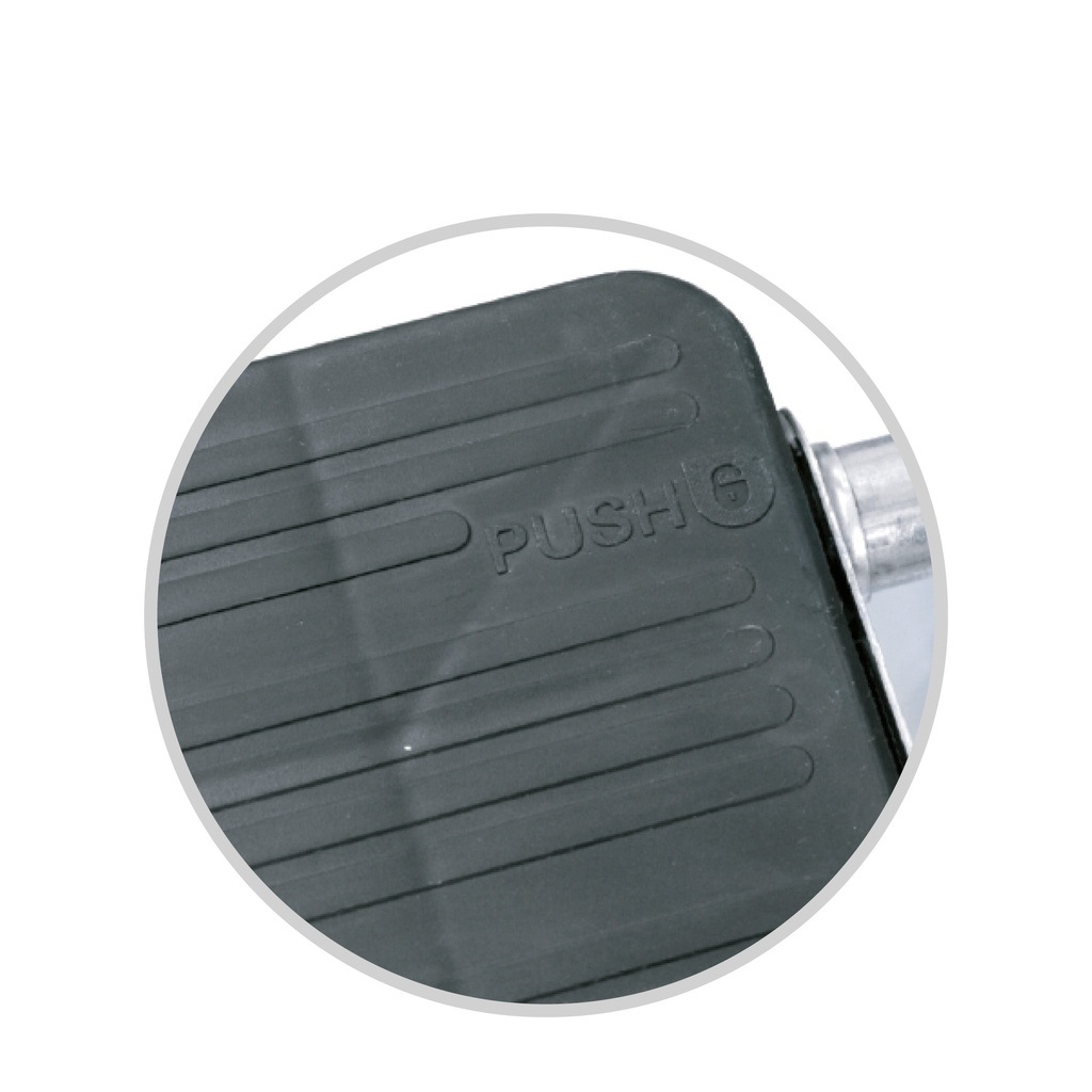 ESCALERA ALUMINIO 8 PELDAÑOS GSC - MAX. 150KG