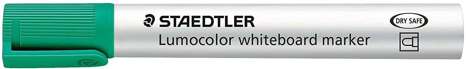 ROTULADOR STAEDTLER LUMOCOLOR PIZARRA BLANCA VERDE