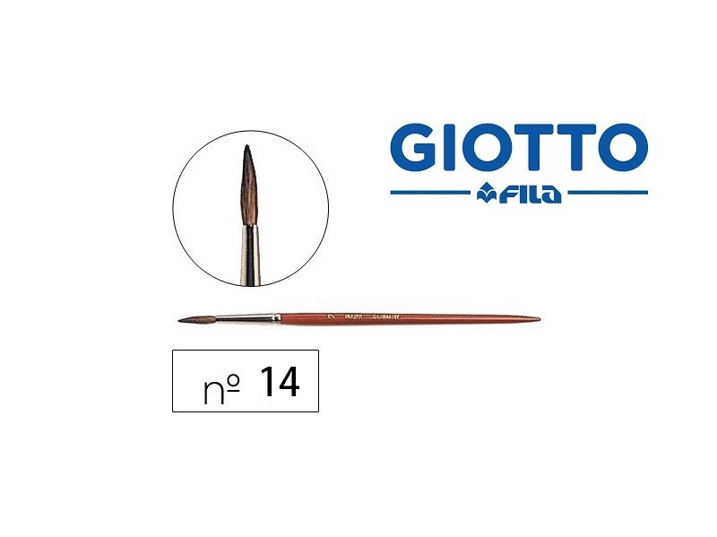 PINCEL GIOTTO Nº14 SERIE 400