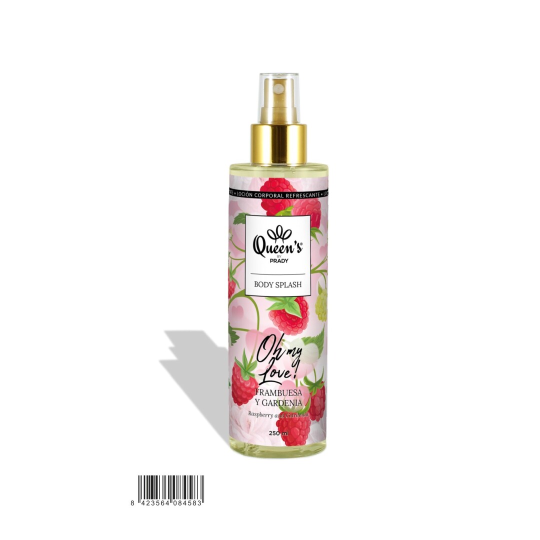 BODY SPLASH ¡OH MY LOVE! PRADY 250ML - LOCION CORPORAL REFRESCANTE