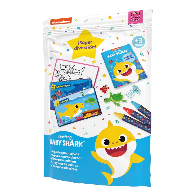 BOLSA ACTIVIDADES BABY SHARK