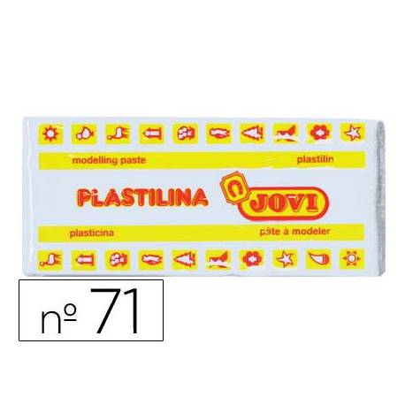 PLASTILINA MEDIANA BLANCA JOVI ART.71