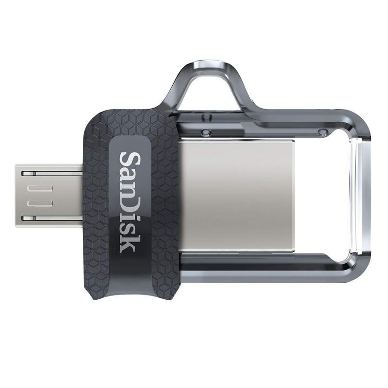 PENDRIVE MICRODUO SANDISK DUAL - 64GB - USB 3.0 A MICRO USB