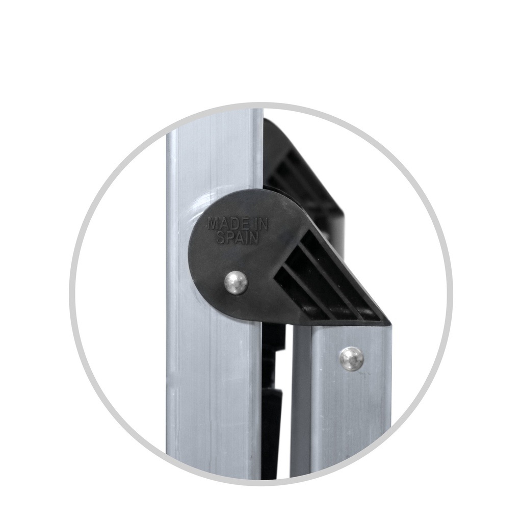 ESCALERA ALUMINIO 4 PELDAÑOS GSC - MAX. 150KG