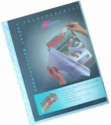 PACK 10 FUNDAS MULTITALADRO A4 TWILL VERDE PRYSE