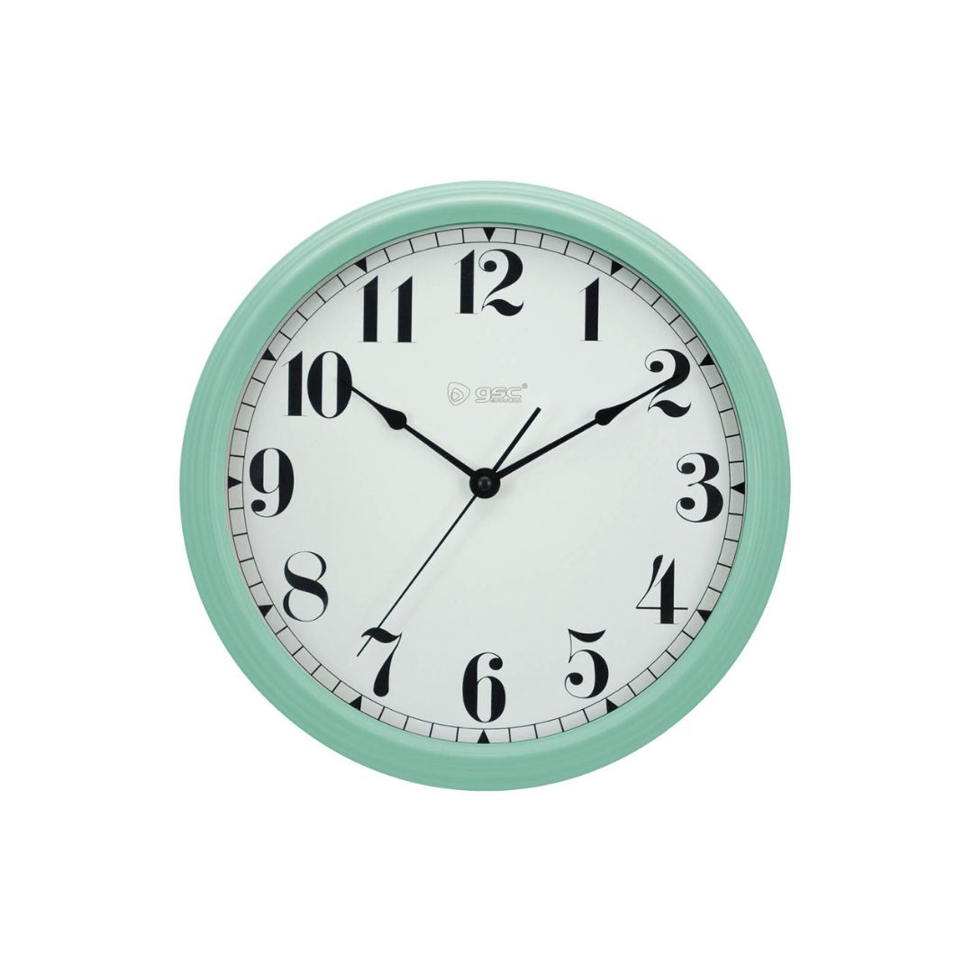 RELOJ COCINA VINTAGE VERDE MINT GSC EVOLUTION