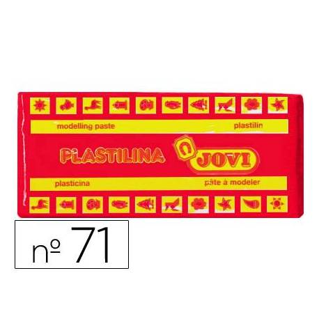 PLASTILINA MEDIANA ROJO JOVI ART.71