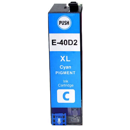 CARTUCHO TINTA PIGMENTADA EPSON COMPATIBLE T40D2 CYAN C13T40D240/C13T40C240 56ml.