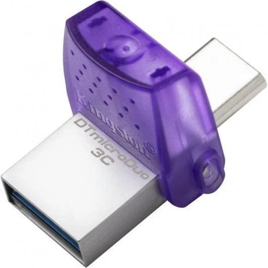 PENDRIVE MICRODUO 3.2 3C KINGSTON DATA TRAVELER - 64GB - USB 3.2 A USB TIPO C