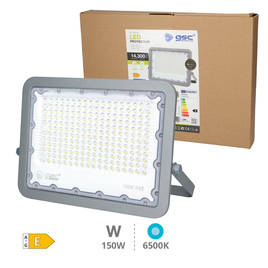 FOCO PROYECTOR LED BELINTA GSC 150W LUZ BLANCA 6500K 20.000 LUMENES IP65