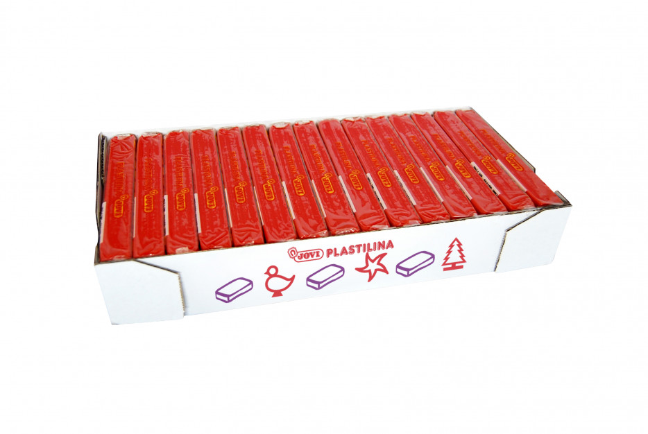 PLASTILINA MEDIANA ROJO JOVI ART.71