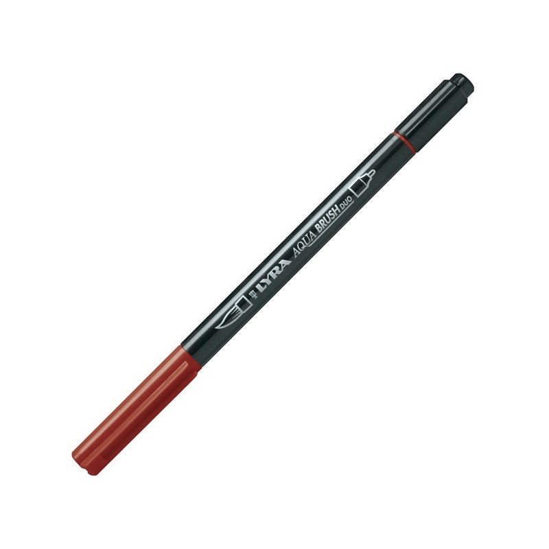 ROTULADOR LYRA AQUA BRUSH DUO ROJO VEN