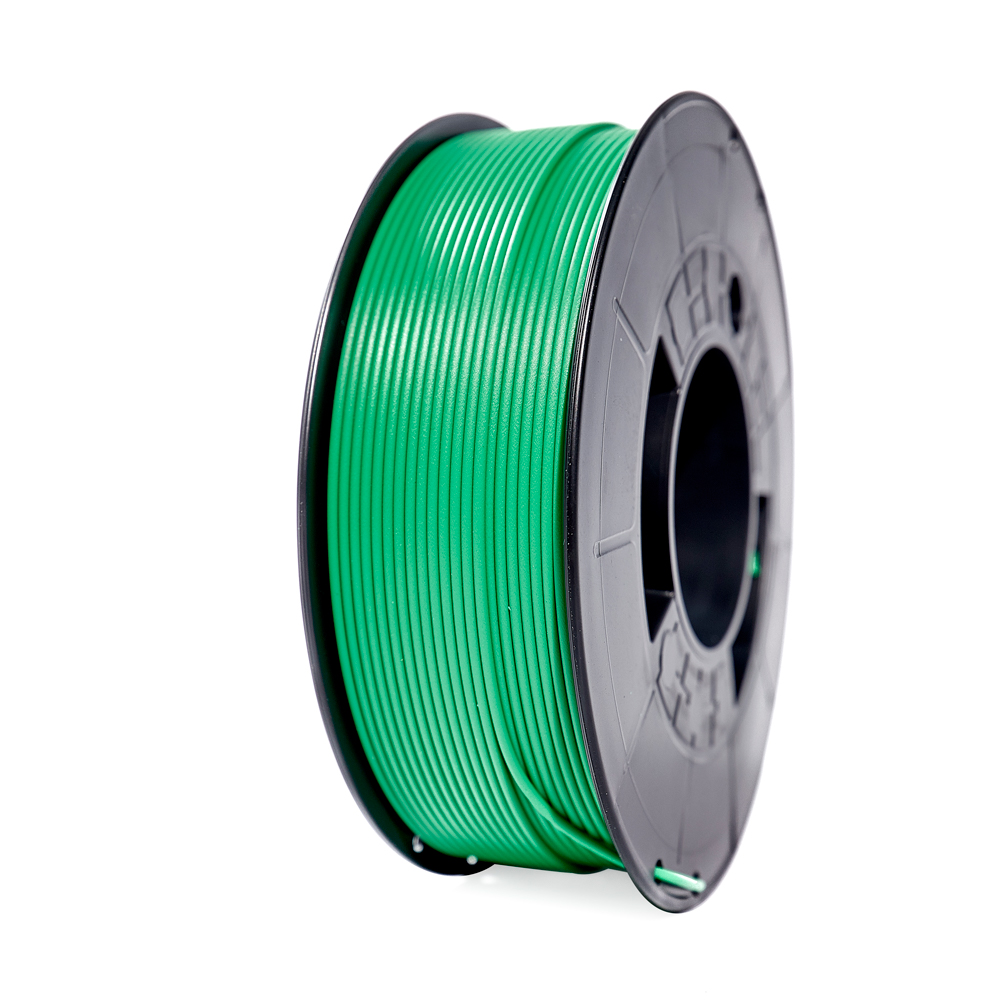 FILAMENTO 3D PLA VERDE - DIAMETRO 1,75mm - BOBINA 1kg