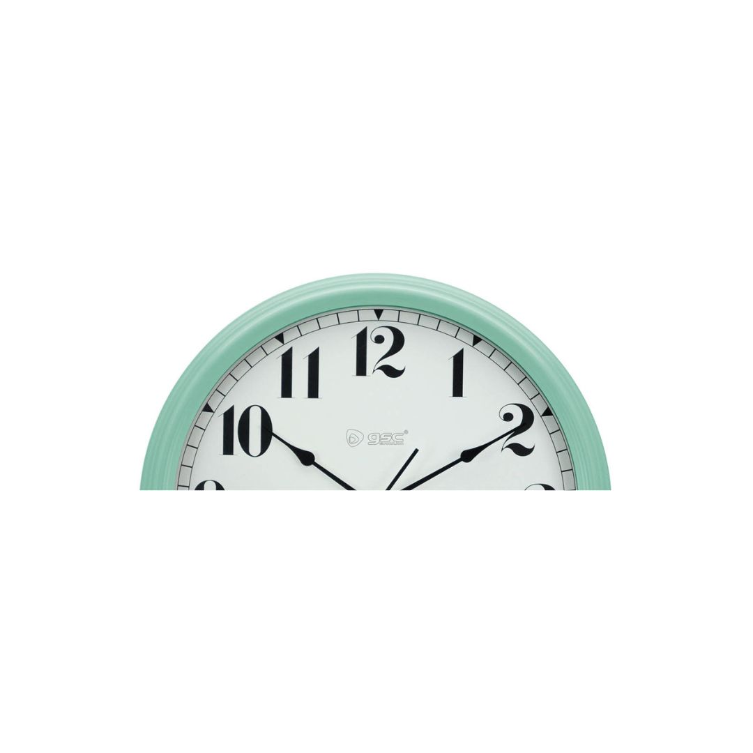 RELOJ COCINA VINTAGE VERDE MINT GSC EVOLUTION